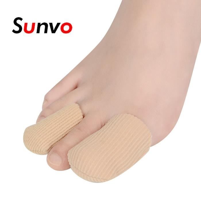 4 Protection Orteils En Silicone Découpable, Bandage De Tube De Protection Des Doigts En Gel Doux Pour Enlever Les Cors, Traitement Des Oignons