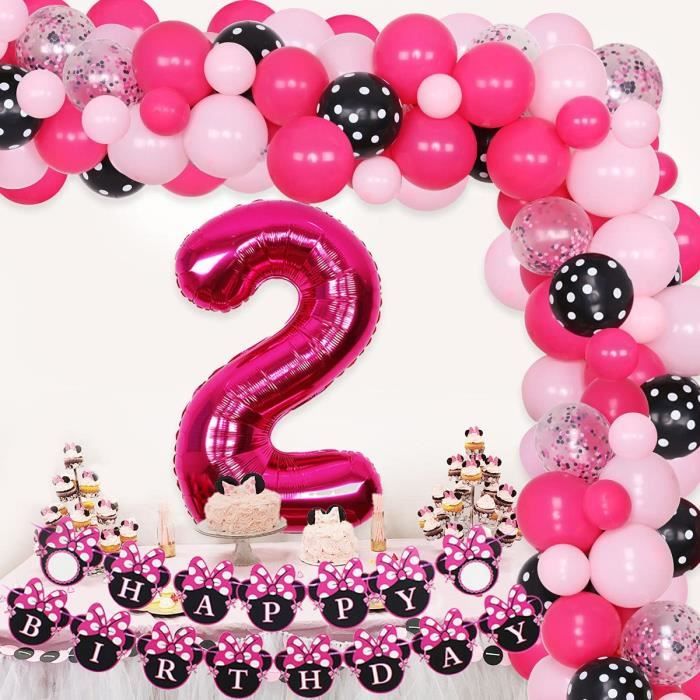 Decoration D Anniversaire Minnie Oh Twodles Accessoire De Fete Ballon Garland Arch Kit De Banniere Numero 2 Pour Fille De 2 Ans Cdiscount Maison Decoration D Anniversaire Minnie Oh Twodles Accessoire De Fete Ballon Garland Arch Kit De Banniere Numero 2 Pour Fille De 2 Ans Cdiscount Maison