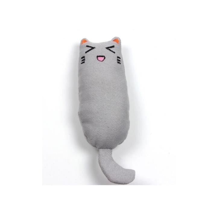 Jouet à Mâcher Pour Chat - 2 Cordonnets Avec Catnip - Soin Dentaire Et Jeu Interactif - WAXKOP