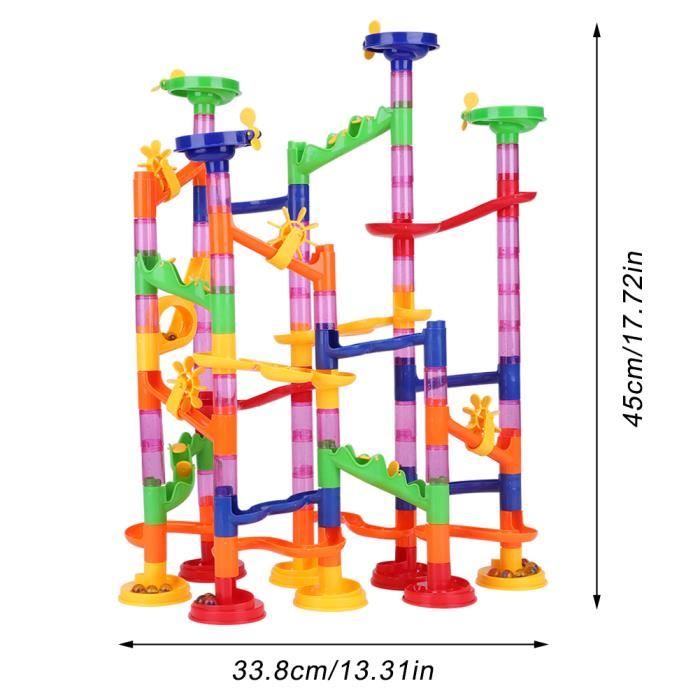 Marble run building blocks hot sale