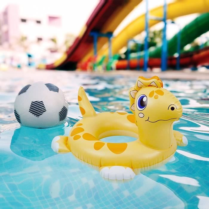 3 Anneau de natation gonflable sirène pour enfants lit flottant cercle