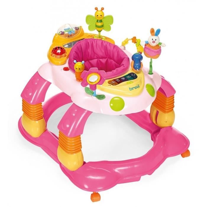 trotteur rose pas cher