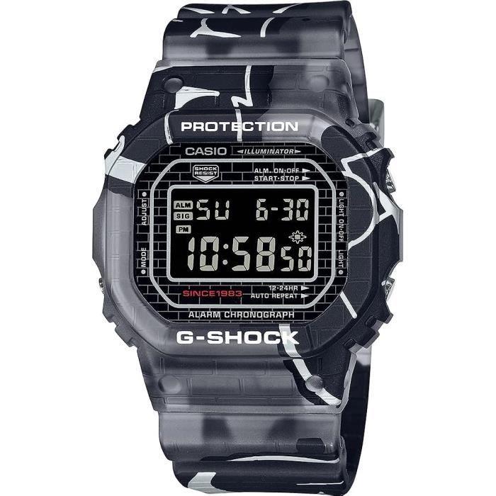 Montre Casio G Shock R sistante aux Chocs avec Bracelet en