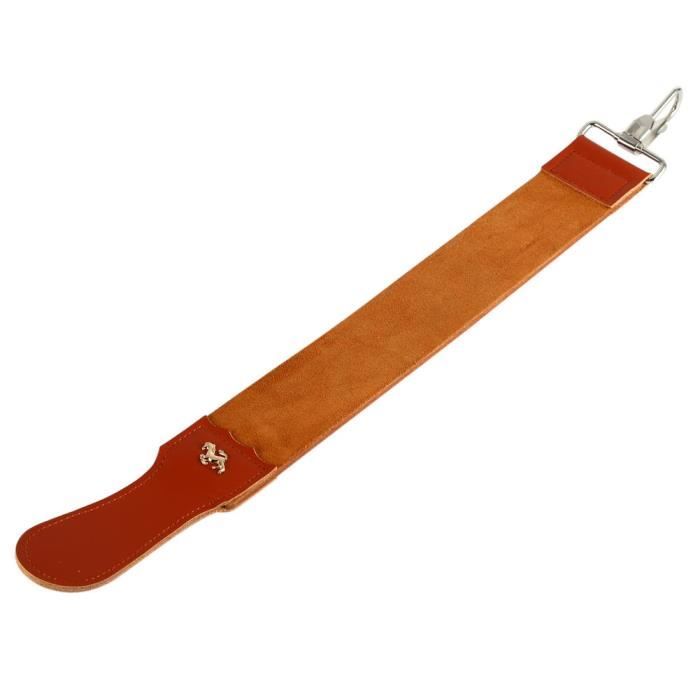 Grand Cuir à Stropper – Deco Cuir – 8x50cm – Pour Affûter Outils (couteaux, Ciseaux…)