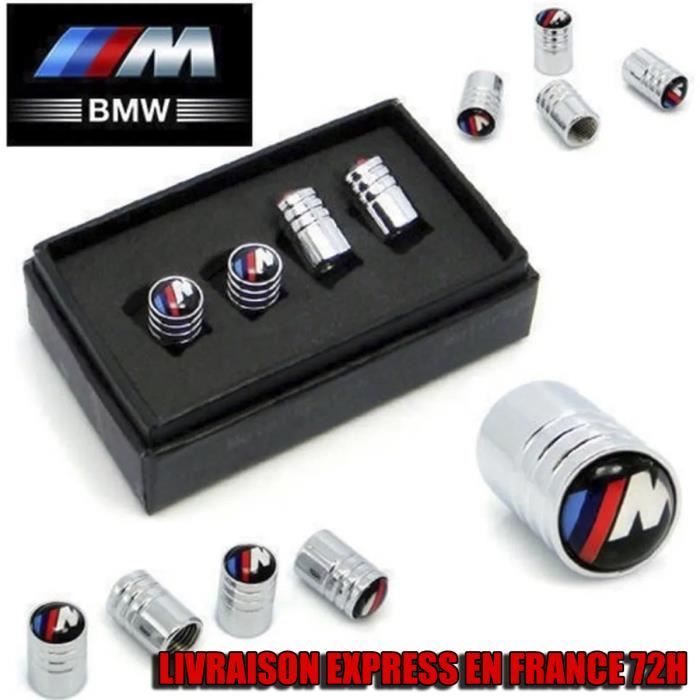 BMWS1 Bouchon de valve de roue BMW M Sport logo pour voiture BMW
