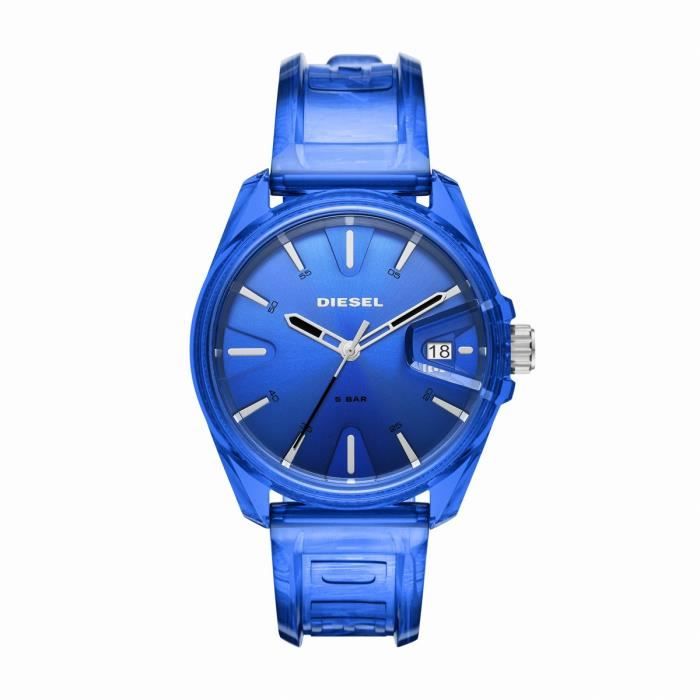 Montre DIESEL en Polyur thane Bleu Achat vente montre Mixte
