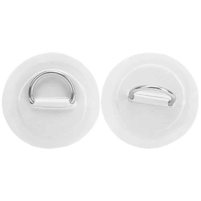 Patch Anneau D En Acier Inoxydable 6 Pouces - Renfort Pour Bateaux Gonflables, Kayaks, Planches - PVC Résistant