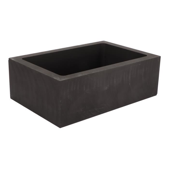Moule En Graphite Pour Fonte Et Coulée - Creuset Lingotière 5x5x2 Cm - Fusion Or, Argent, Cuivre, Laiton