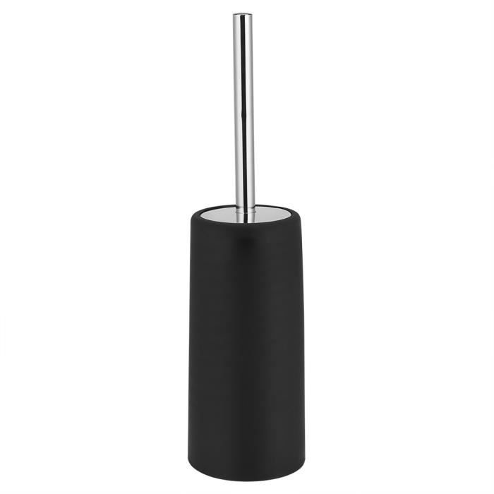 EJ.life Toilet Scrubber, Stainless Steel Toilet Holder Builtin Plastic Cup Toilet Bowl Cleaner