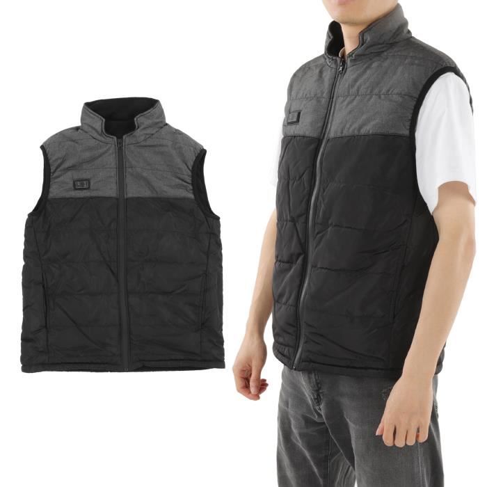 Gilet Chauffant électrique GuKKK - 15 Zones, Batterie 20000mAh, USB, Pour Homme Et Femme