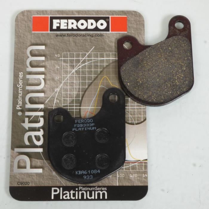 Plaquettes De Frein FERODO Pour Honda XL1000V Varadero ABS (2004-2013) - Garniture Organique - Garantie 2 Ans - Référence AR
