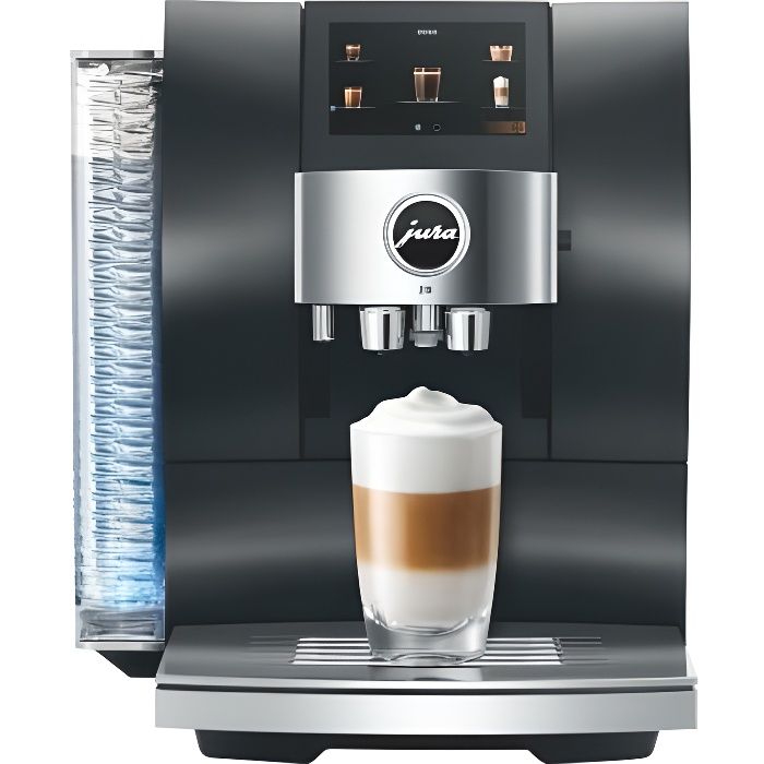 Machine a cafe expresso broyeur Jura modele z10 en alu - Inox fonce