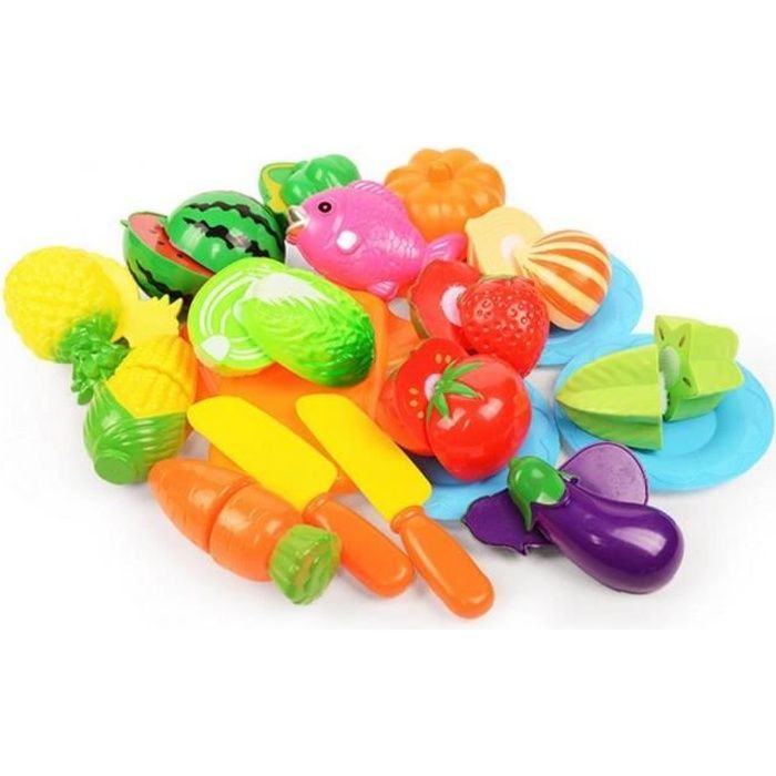 Play Food Couteaux de cuisine jouets Fruits légumes Pretend Playset