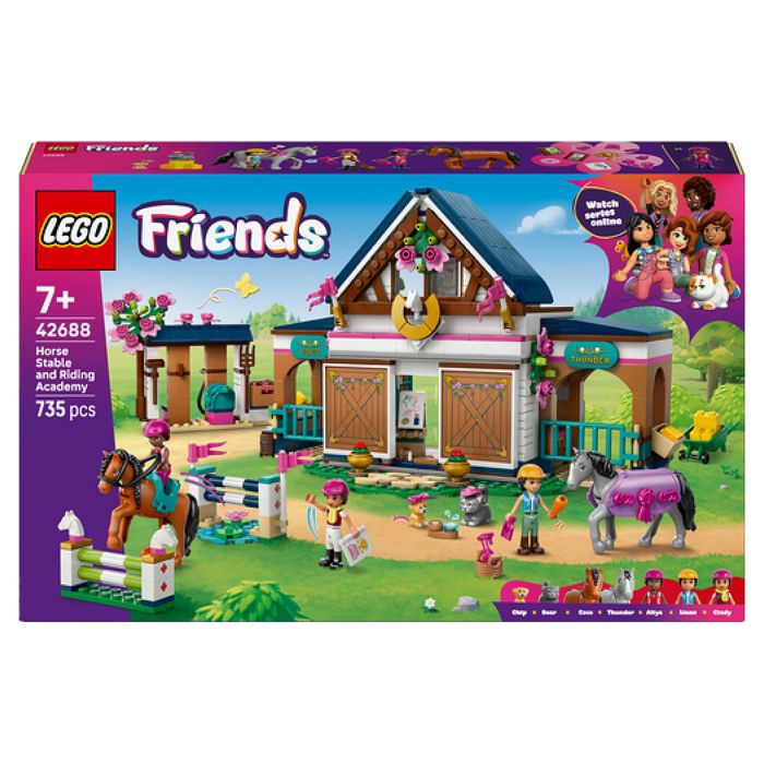 LEGO Friends L’Écurie et l’École d’Équitation 42688 - vue 8