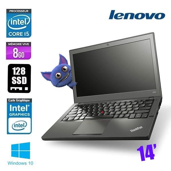Top achat PC Portable LENOVO THINKPAD T450 I5 pas cher