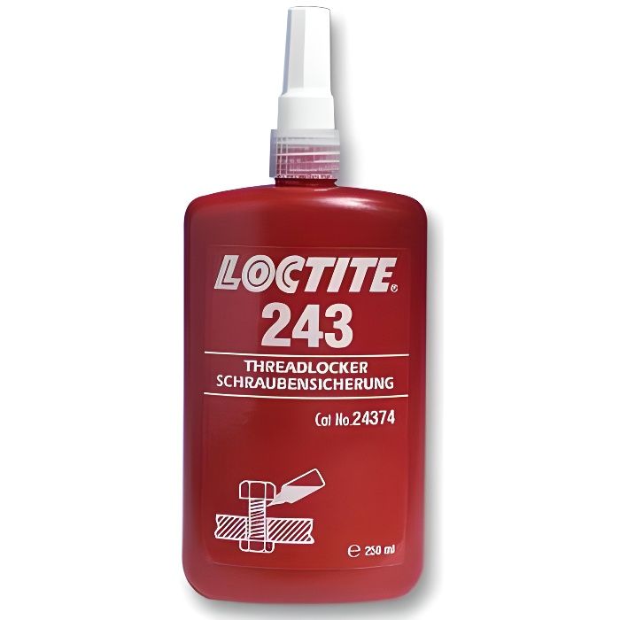 Frein filet LOCTITE 243 50ml Résistance moyenne Couleur
