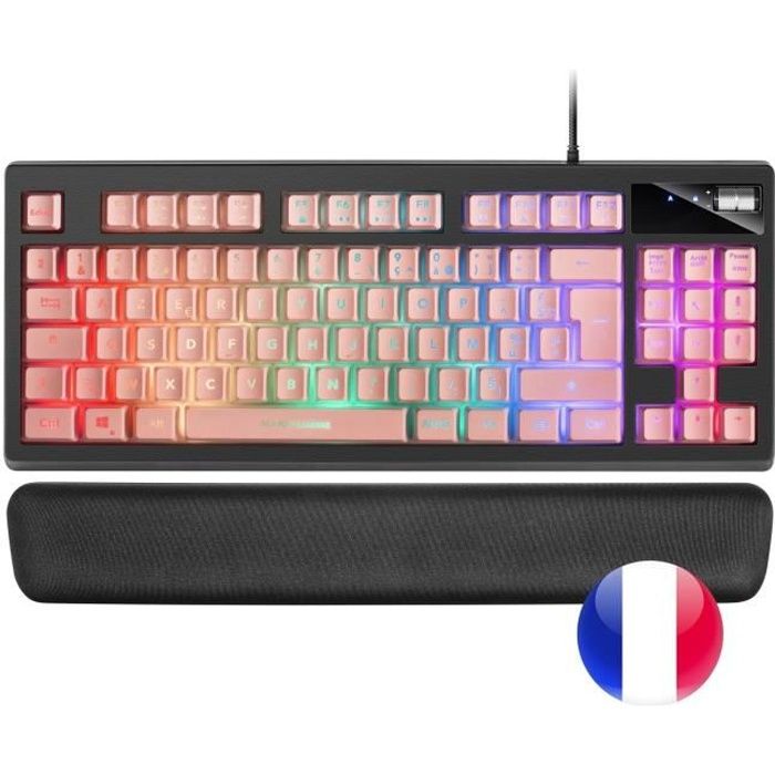 Mars Gaming MKAXPFR clavier Jouer USB Français Neuf