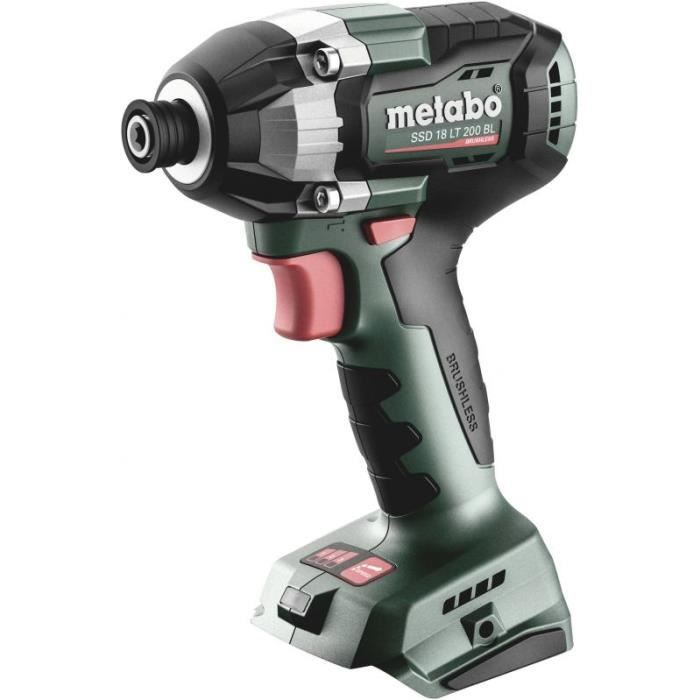 Schlagschrauber METABO SSD 18 LT 200 BL Sans fil 14 200 N· Sans batterie