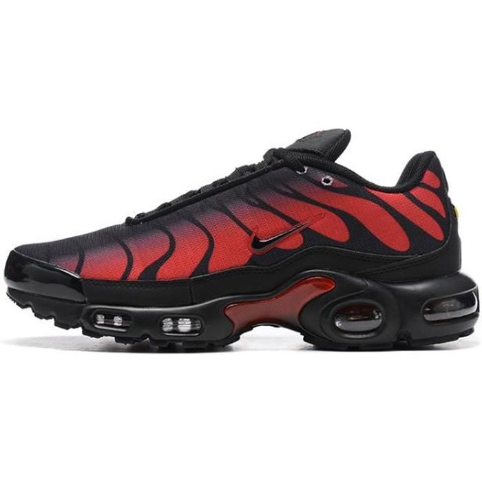Baskets de Running Homme NIKE AIR MAX Tn Rouge Noir