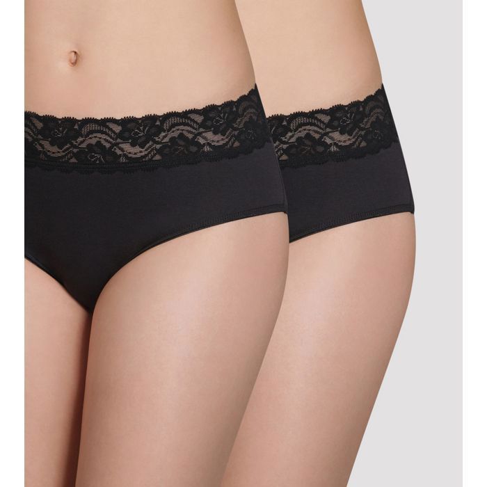 slip dim noir femme