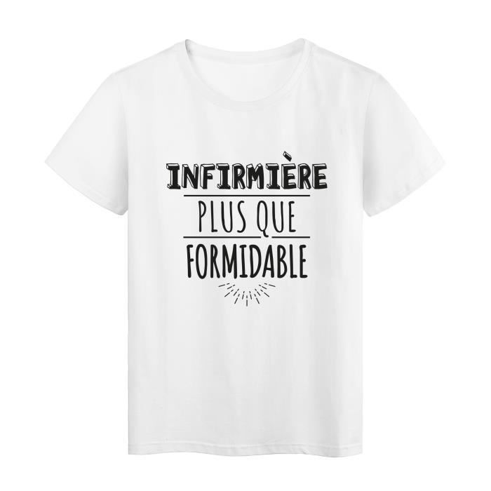 T shirt infirmiere sale humour