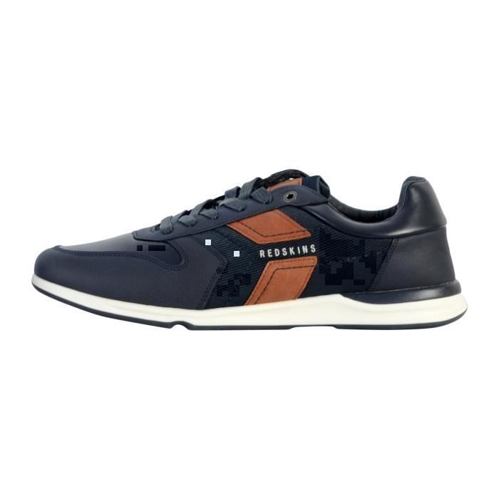Redskins Basket à Lacets Redskins Adjo - Marine-Cognac