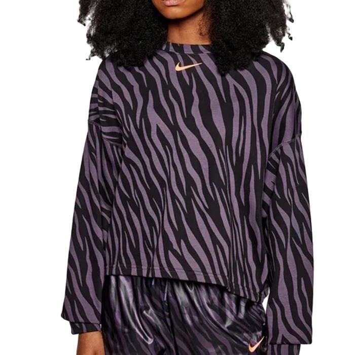 Sweat nike femme violet sale