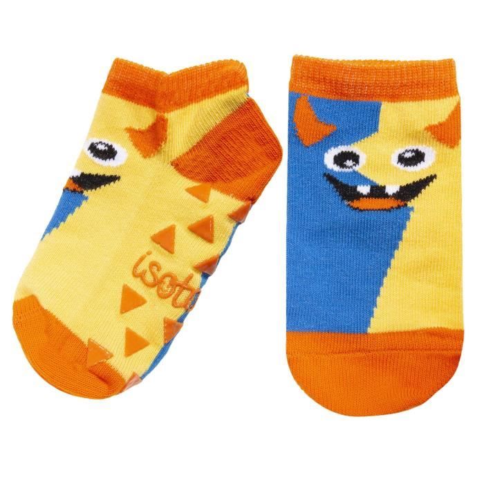 Adorel Chaussons Chaussettes Anti-dérapantes Bébé Lot De 2 Panda Renard 23 (15)