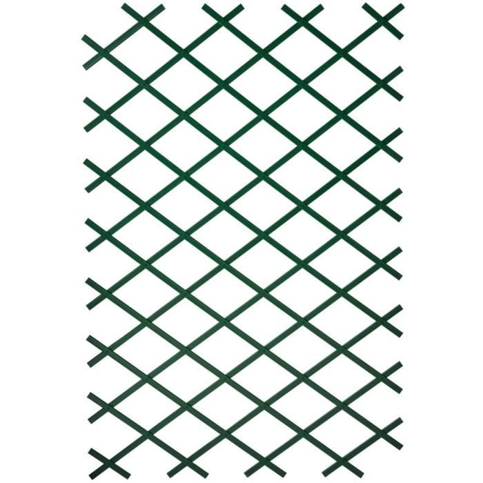 8657bien Treillis De Jardin Treillis D Angle Cloture Plante Grimpante Treillis Grillage Arceau 100 X 300 Cm Pvc Vert Cdiscount Jardin
