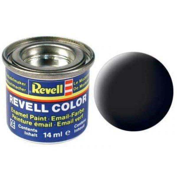 Peinture - Revell - 32108 - Noir Mat - Aqua-color - Enfant - Mixte