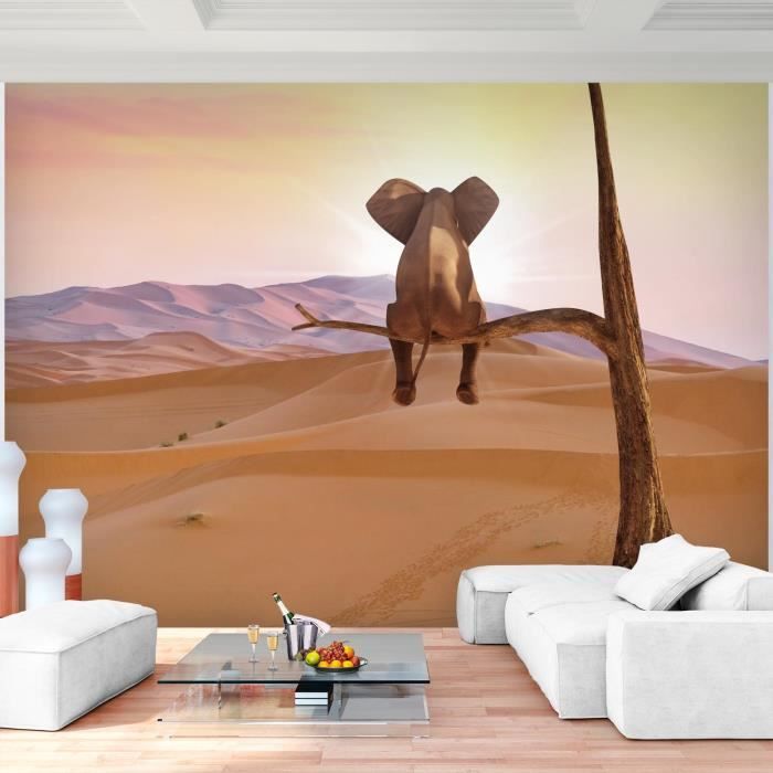 Papier peint echec et mat : éléphant le roi - 300 x 230 cm Papier peint echec et mat : éléphant le roi - 300 x 230 cm