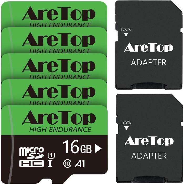 64 Go Carte mémoire SDHC Micro SDHC Micro SDHC classe 10 UHS-1 TF Bleu