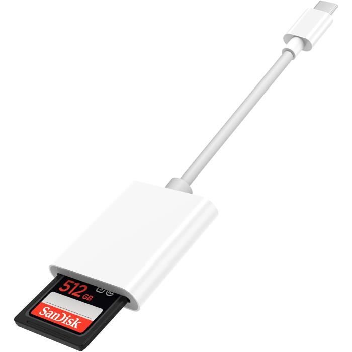 J772 Lecteur De Carte Sd Pour Iphone Ipad, Lecteur De Carte Mémoire ...