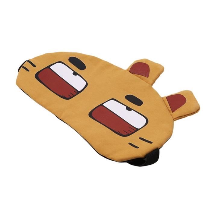 Forme De Dessin Anime Masque De Sommeil Nuit Masque Pour Dormir De Voyage Tigre Achat Vente Masque De Voyage 9143636721688 Cdiscount