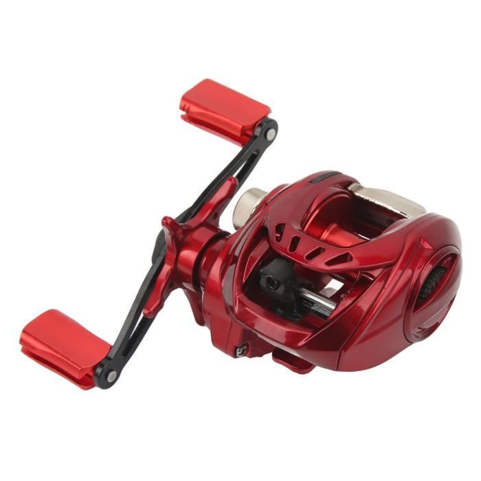 Moulinet Pêche Mer Noir - Moulinet Droit 3.8:1 Capacité 0.35mm/480m - Drag 8kg