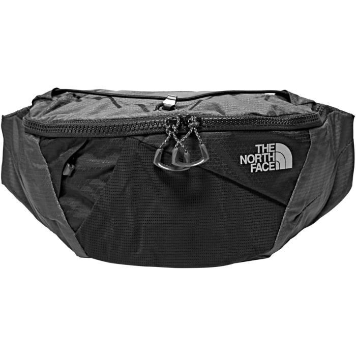 The North Face Lumbnical Sac banane S gris noir Cdiscount Bagagerie Maroquinerie