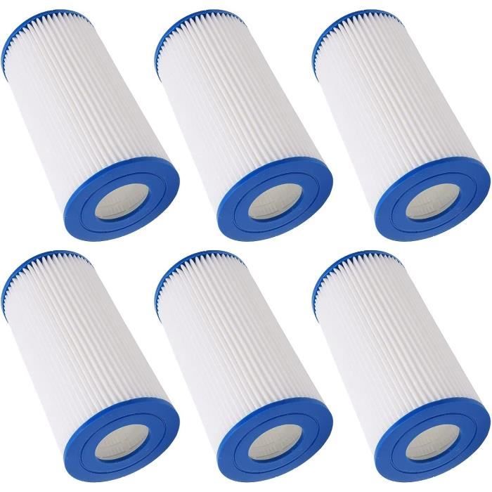 Cartouche Filtrante Réutilisable Pour Piscine - Compatible Filtres Type A, C, III (remplace 59900E, 58384) - 11