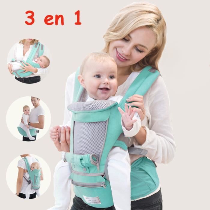 Porte-Bébé 3 En 1 Pour Nouveau-Né À Partir De La Naissance, Bébés Et Tout-Petits,  Siège Ventral Respirant Et Doux Pour Bébé D[P431] - Cdiscount Puériculture  & Eveil bébé