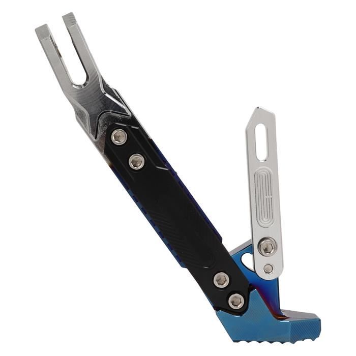Béquille centrale en alliage de vélo de vélo support de pied latéral réglable