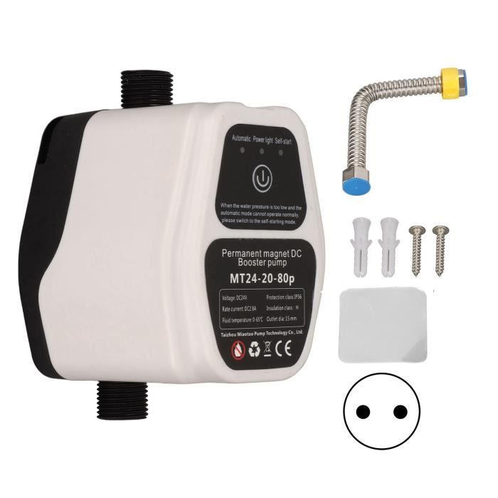 Pompe De Surpression Automatique 180W - Débit 35L/min - Pour Maison, Douche, Jardin - Installation Facile Et Silencieuse