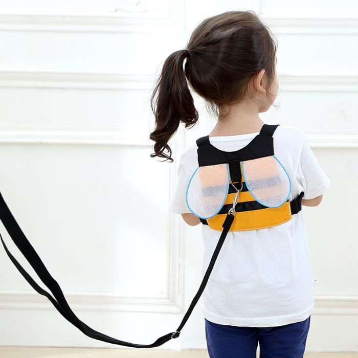 Harnais Anti-fugue Pour Enfant – 2,5 M, Réglable Et Confortable, Idéal En Voyage