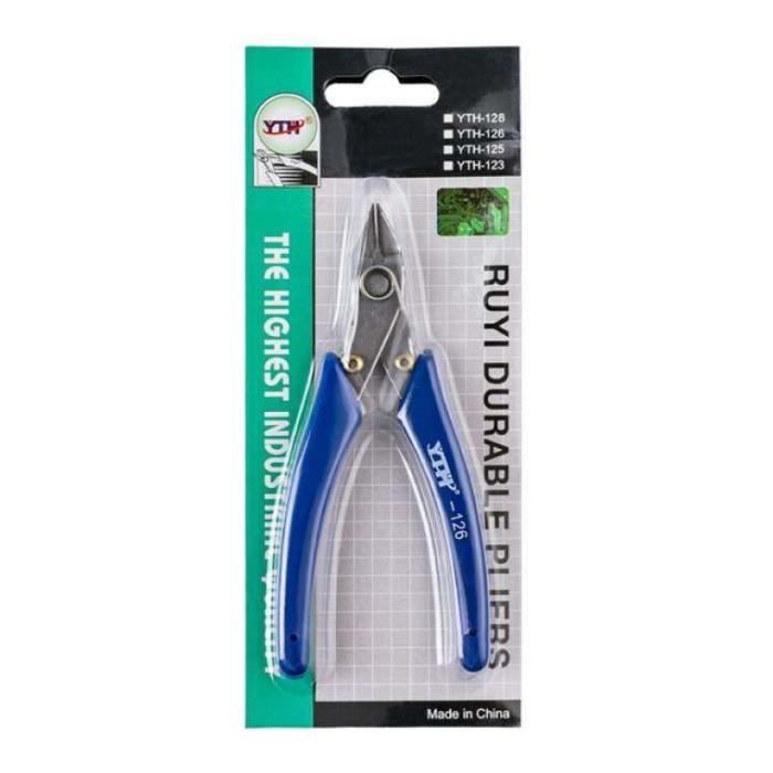 Lot De 2 Pinces Coupantes De Précision Diagonales - Outils Électricien Pour Fils Fins, Bijoux Et Modélisme