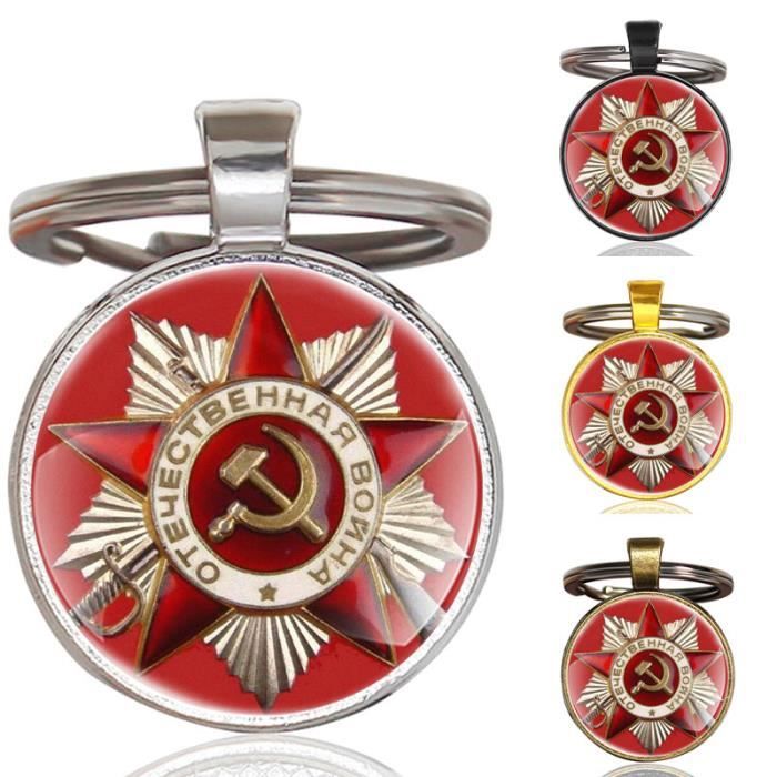 RUSSIAN STORE Emblème Fregio KGB CCCP Soviet En Métal Emblème Urss Falce Et Marteau