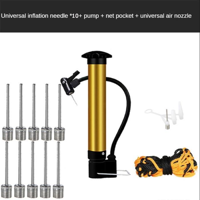 Pompe à Pied Portable Pour Pneus De Voiture Et Vélo - Gonfleur Compact Avec Pédale Antidérapante - Pour Ballons, Jouets Gonflables