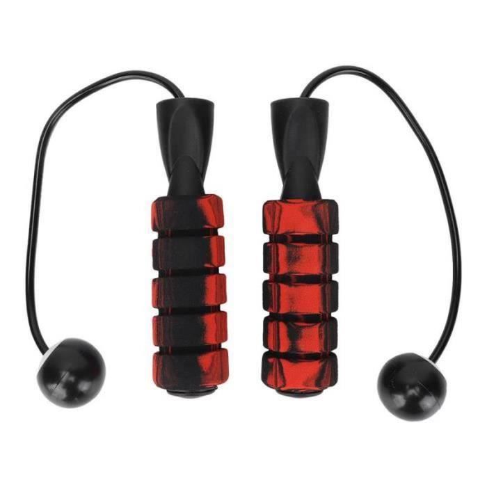 Paire De Balles De Remplacement Pour Corde à Sauter Sans Fil – Lestées, En EVA, Noir, 31,5 Cm