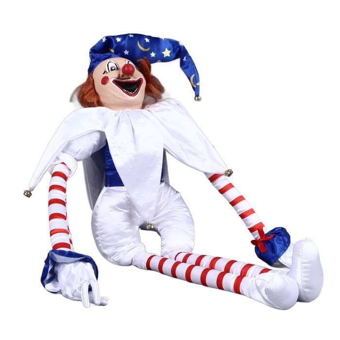 POUPÉE CLOWN EN porcelaine peinte au visage, décoration de bureau, 7,09