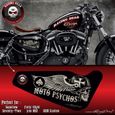Stickers Harley Davidson Sportster PSYCHOS pour Forty-eight Seventy-Two Iron 883 Superlow 1200 Custom-1