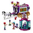 LEGO® Friends 41688 La roulotte magique avec cheval et mini-poupée, jouet parc d’attraction pour enfants-1