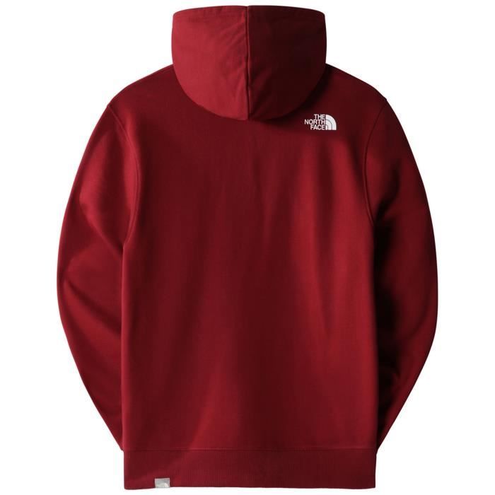 Doudoune north hotsell face homme rouge