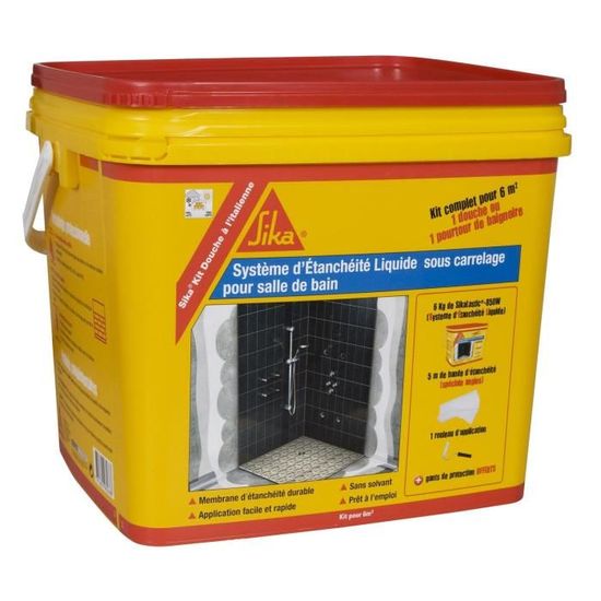 Sika Kit D Etancheite Pour Douche A L Italienne 6 M Achat